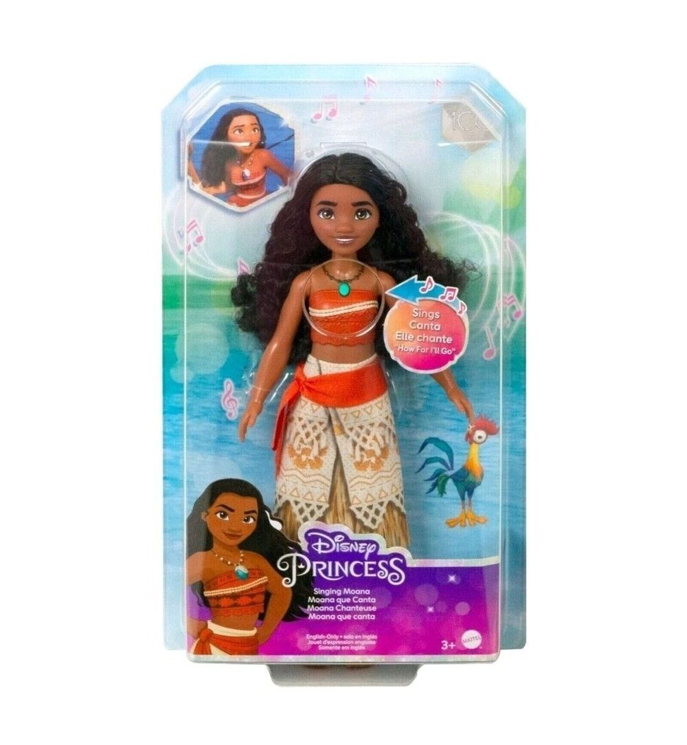 New Mattel Disney Princess Moana Singing "How Far I'll Go" 11" Doll